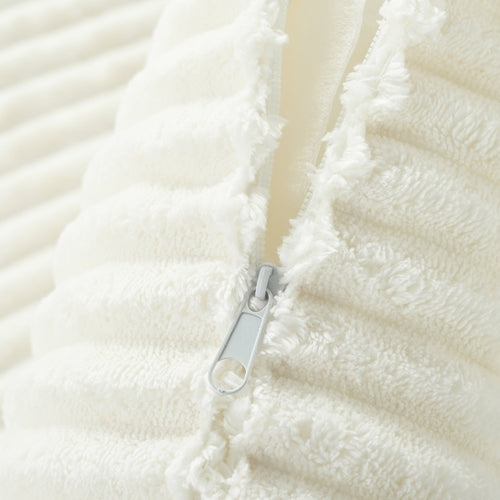 Corduroy Double Sofa Bed with 2 Pillows, Perfect for Living Rooms,