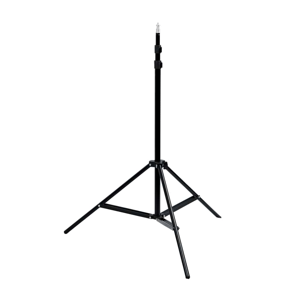 Manual Speedlight Set, Black Metal, Height Adjustable