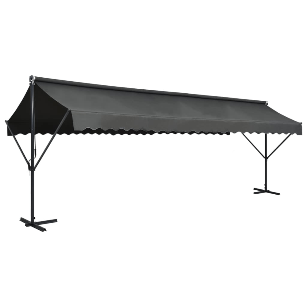 Retractable Outdoor Awning – Free-Standing Patio Sun Shade Shelter